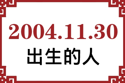 2004��11��30�ճ����Ը����˺�����