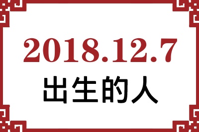 2018��12��7�ճ����Ը����˺�����
